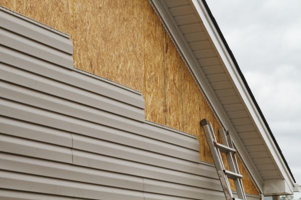 Grey Vinyl Siding Installation in Escondido